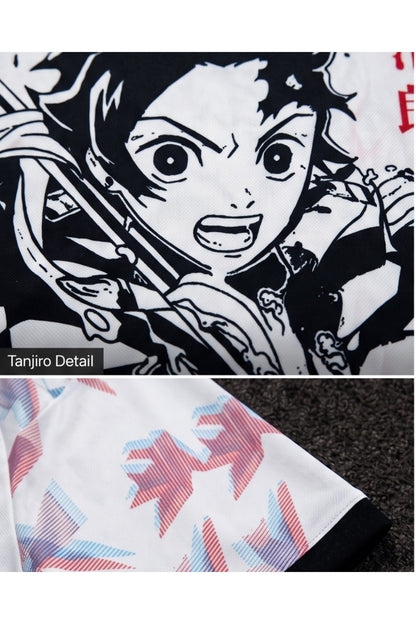 Anime Demon Slayer Jersey T-shirt Forma