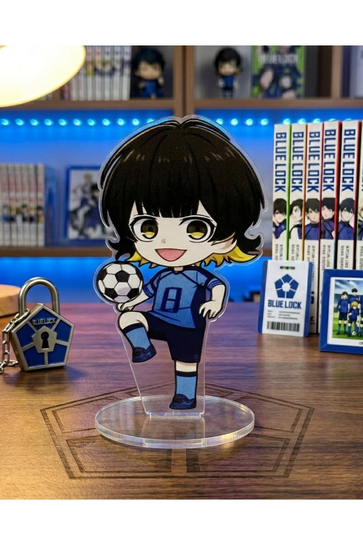 Anime Blue Lock Bachira Temalı Masaüstü Hediyelik Figür