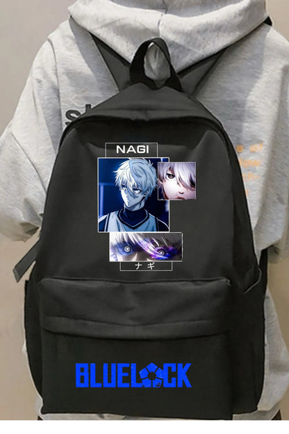 Anime Blue Lock Baskılı Sırt Çantası