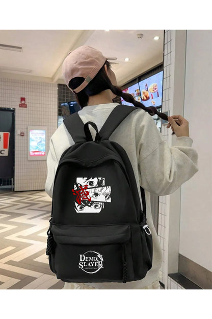 Anime Serisi Baskılı Okul, Dershane, Kurs Sırt Çantası