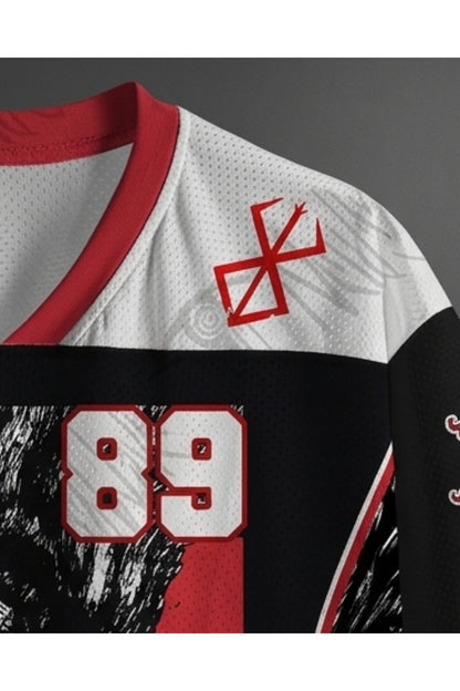 Anime Berserk Guts Jersey T-shirt Forma