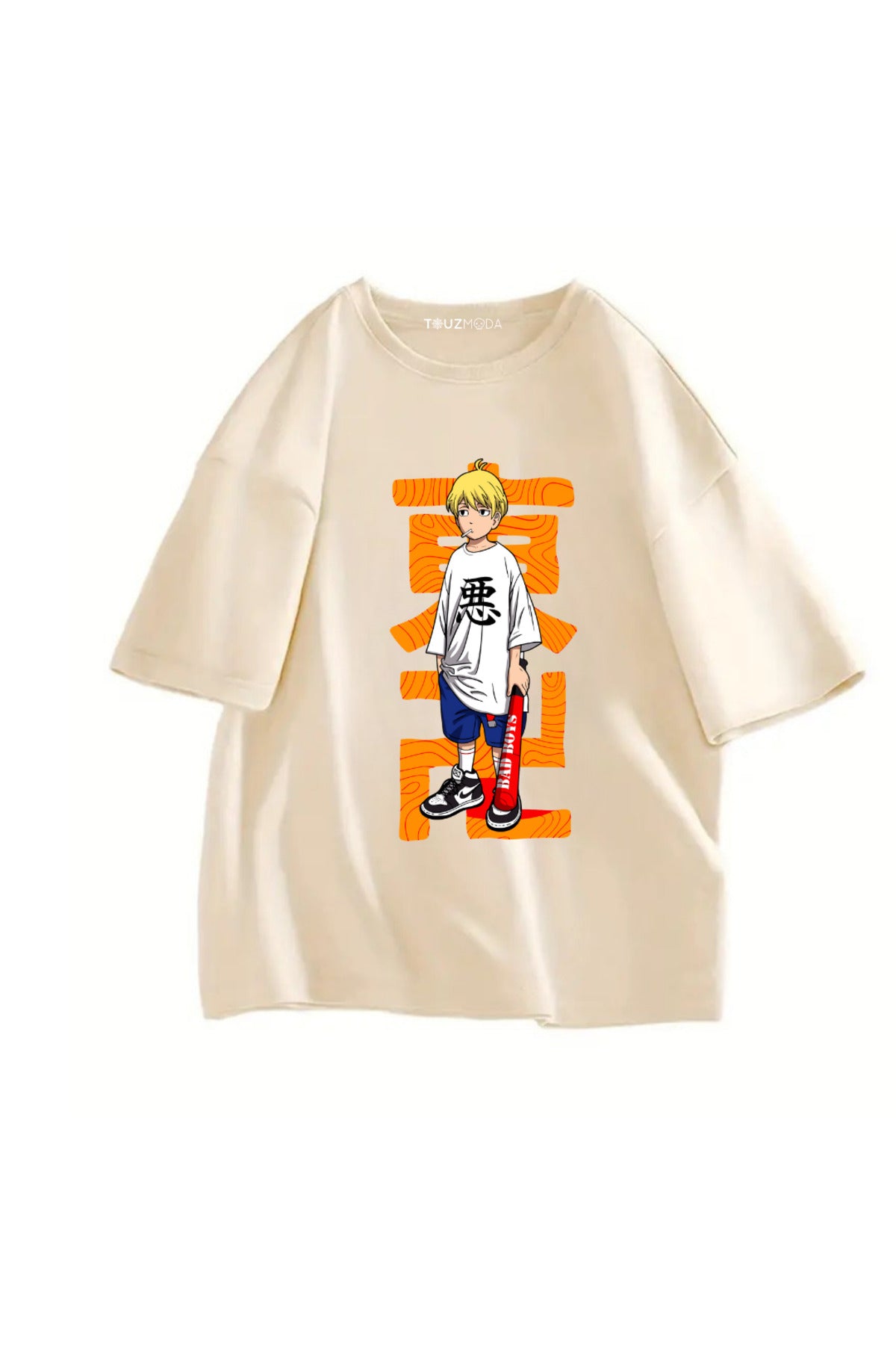 Anime Tokyo Revengers Baskılı Unisex Oversize  T-Shirt