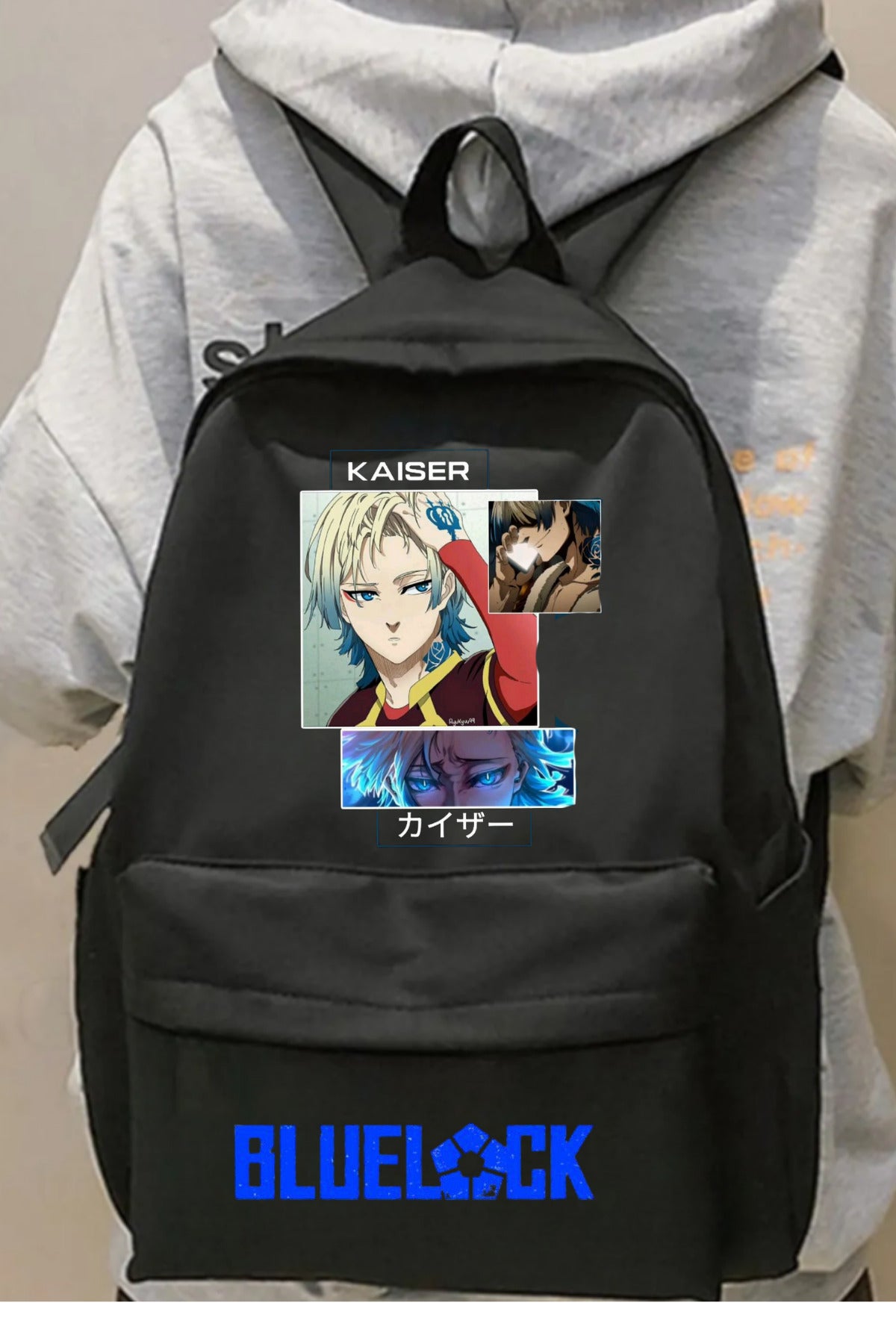 Anime Blue Lock Baskılı Sırt Çantası