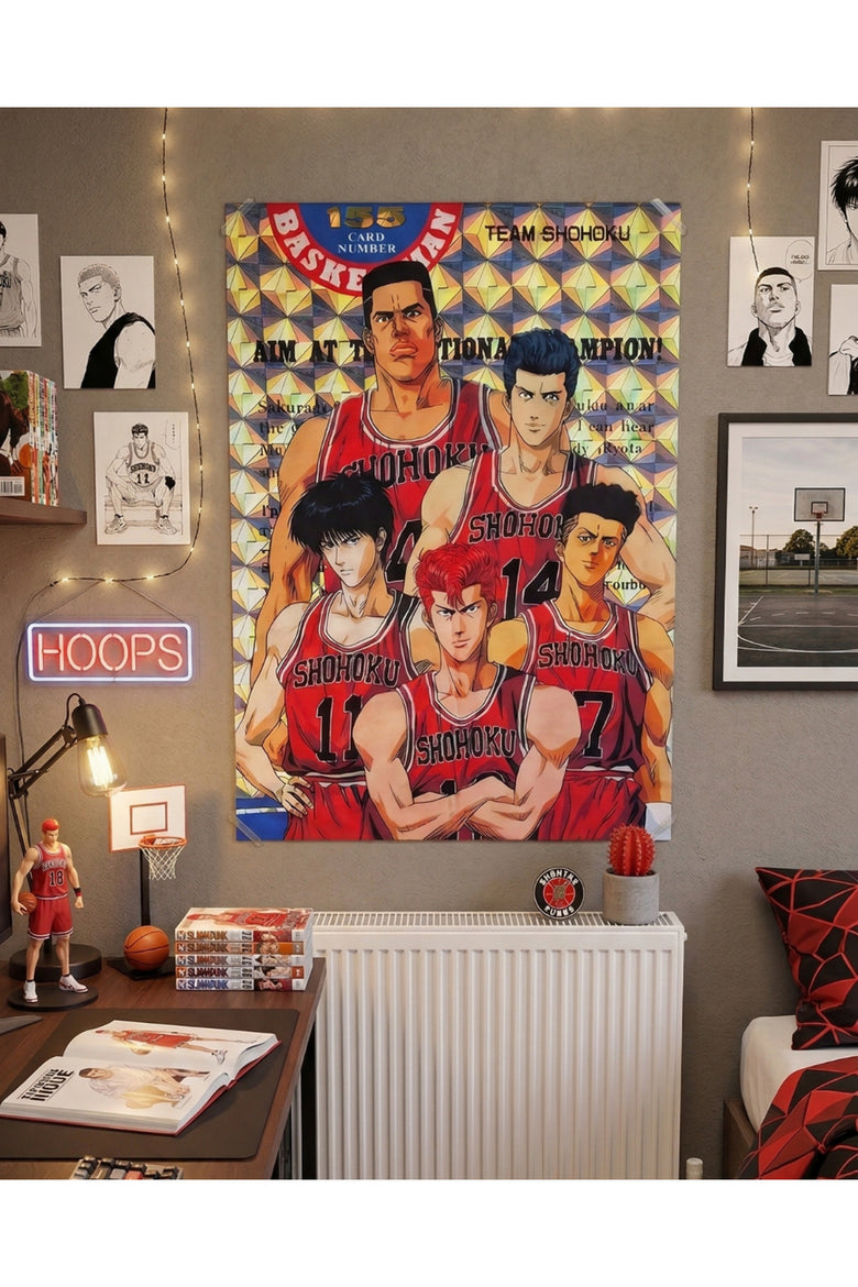 Anime Slam Dunk Duvar Halısı
