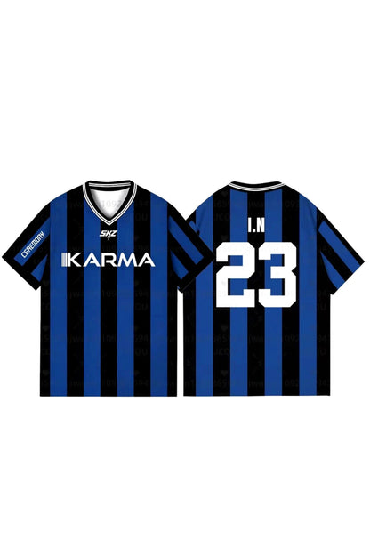Anime Stray Kids Karma SKZ Jersey T-shirt Forma