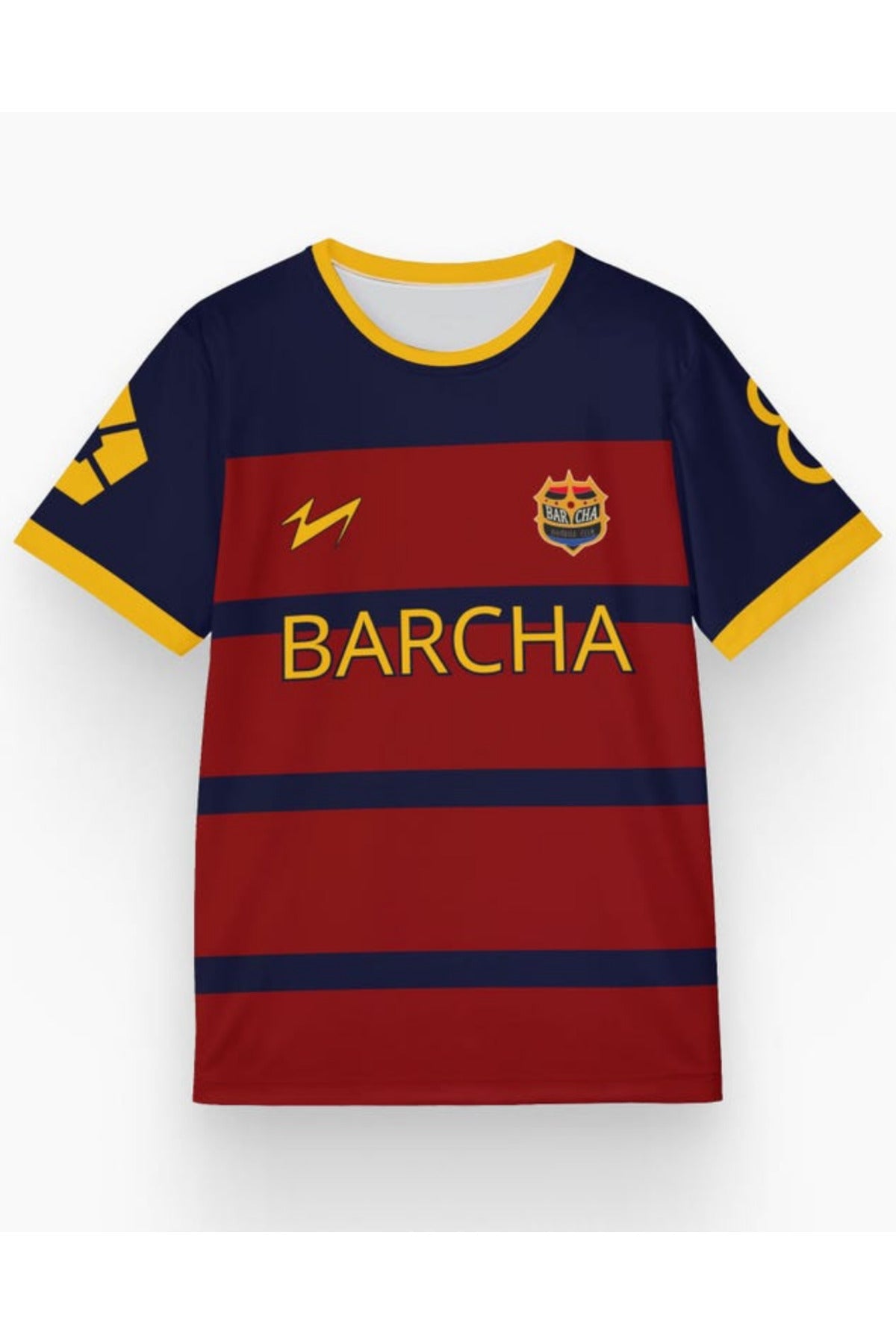 Anime Blue Lock Barcha T Shirt Soccer Jersey