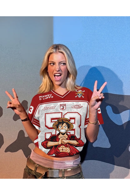 Anime One Piece Jersey T-shirt Forma
