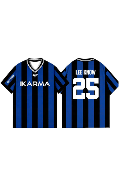 Anime Stray Kids Karma SKZ Jersey T-shirt Forma