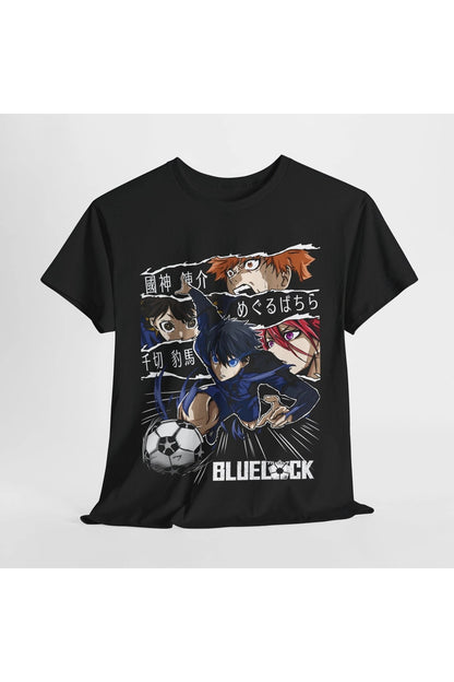 Anime Bluelock Baskılı Unisex Oversize T-Shirt