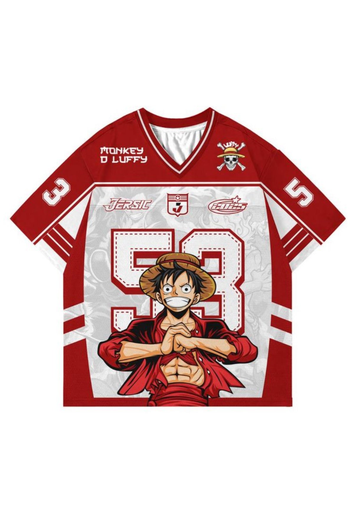 Anime One Piece Jersey T-shirt Forma