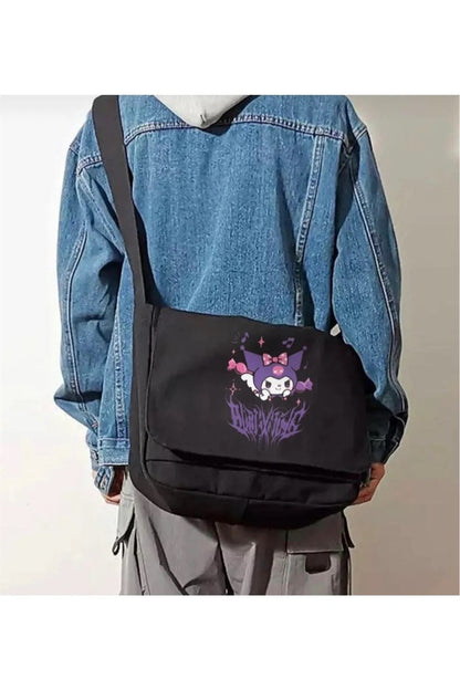 Niiss Butik Harajuku Anime Kuromi Postacı Çantası