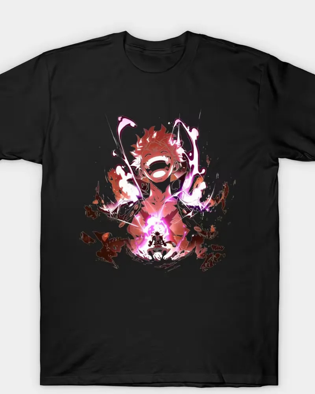 Anime One Piece Temalı Oversize Unisex T-Shirt