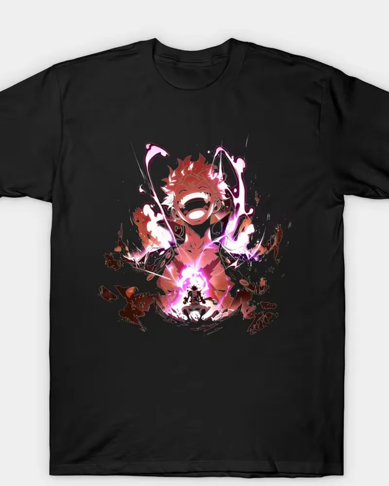 Anime One Piece Temalı Oversize Unisex T-Shirt