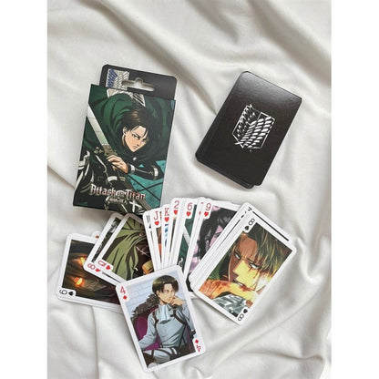 Anime Attack On Titan İskambil Poker Kartı