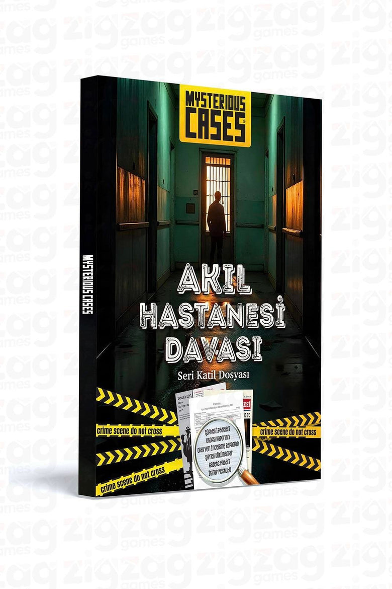 Dedektif Dava Çözme Oyunu - Akıl Hastanesi Davası