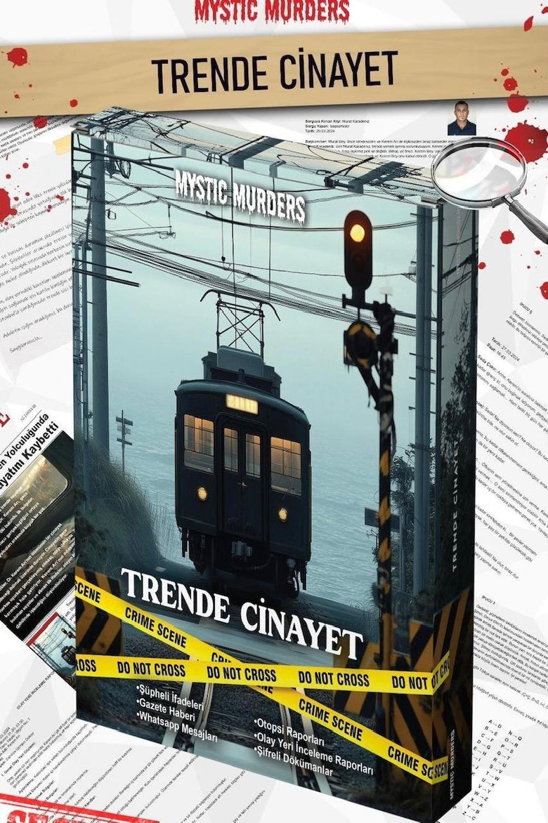 Dedektiflik Cinayet Çözme Oyunu - Trende Cinayet