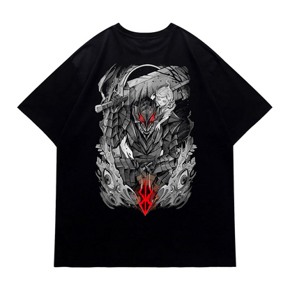Guts Grey Armour Oversize Berserk T-Shirt
