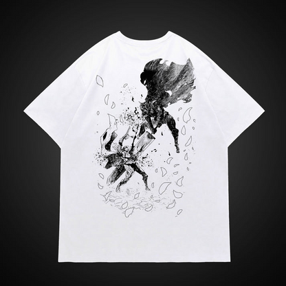 Guts vs Griffith Tee Oversize Berserk T-Shirt