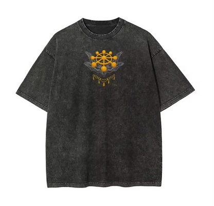 Anime Jujutsu Kaisen Temalı Oversize Unisex T-Shirt