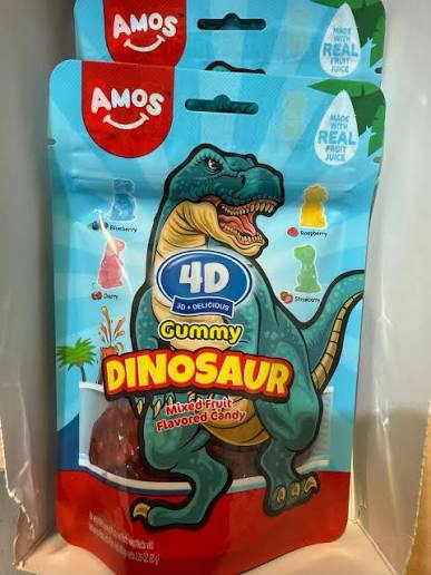 Amos Dinosaur Jelibon